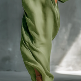 Sofia - Elegant Puff Sleeve Maxi Dress
