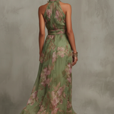 Faith - Elegant Floral Maxi Dress