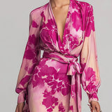 Olivia - Elegant Floral Maxi Dress