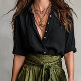 Martina | Elegant and Fluid One-Shoulder Maxi Dress