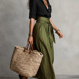 Martina | Elegant and Fluid One-Shoulder Maxi Dress