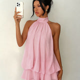 Plume | Mini Lightweight and Flowing Dress with Layers