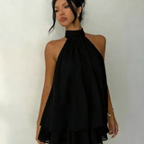 Plume | Mini Lightweight and Flowing Dress with Layers