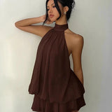 Plume | Mini Lightweight and Flowing Dress with Layers