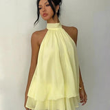 Plume | Mini Lightweight and Flowing Dress with Layers