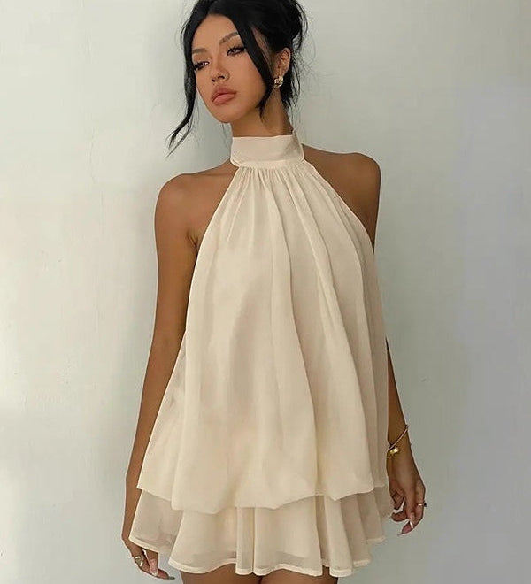 Plume | Mini Lightweight and Flowing Dress with Layers