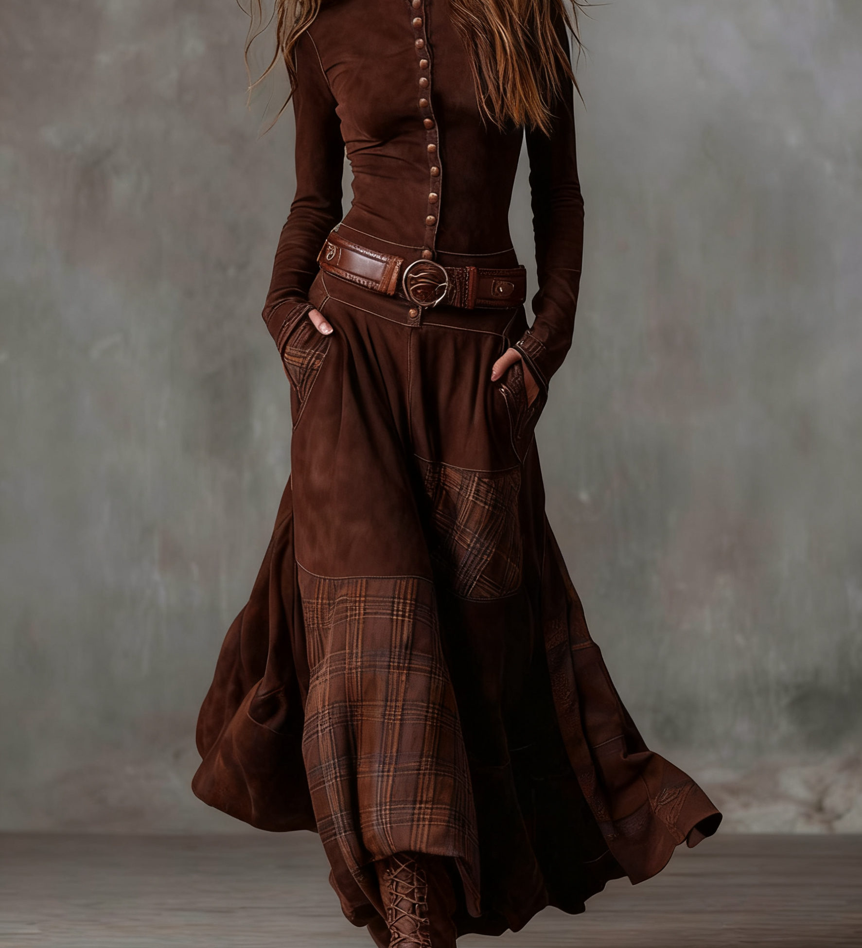 Emily | Belted Dress