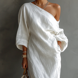 Beatrice | Maxi one-shoulder dress with refined charm