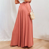 Casual Wide-Leg Trousers