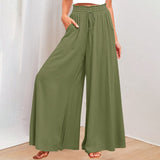 Casual Wide-Leg Trousers