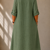 A-Line Dress with Side Pockets Lucie