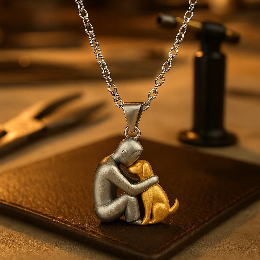 Hug Pendant for Necklace