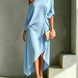 Clara | Elegant Asymmetric Dress