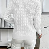 BERNILA | WINTER CABLE KNIT JUMPER