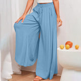 Casual Wide-Leg Trousers