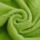 Casual Knit Pullover in Solid Colour