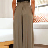 Casual Wide-Leg Trousers