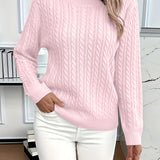 BERNILA | WINTER CABLE KNIT JUMPER