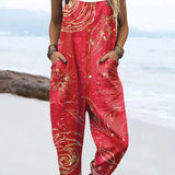 Wildflower Drift Dungarees