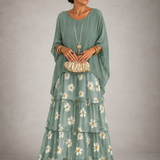 Lara™ | Elegant and Flowing Maxi Dress