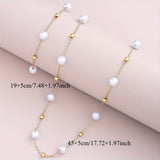 Set of Delicate Pearl Chain Jewellery