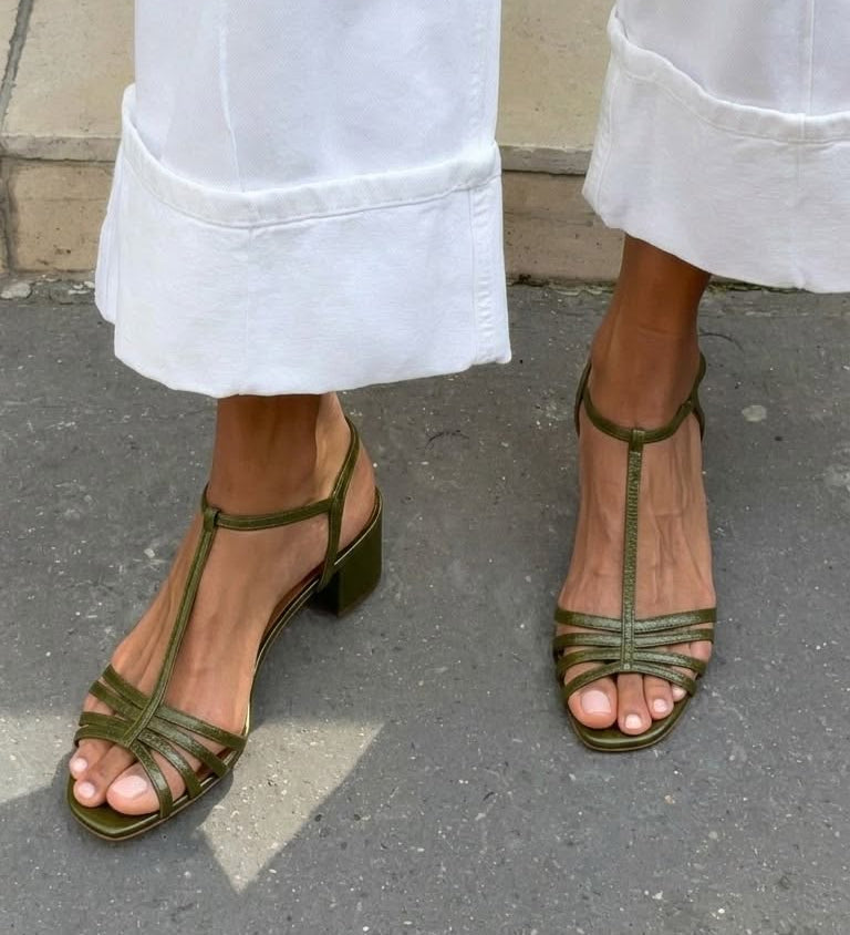 Emily | Low Heel Sandals