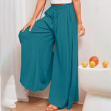 Casual Wide-Leg Trousers