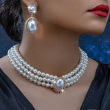 Classic Pearl Jewellery Set