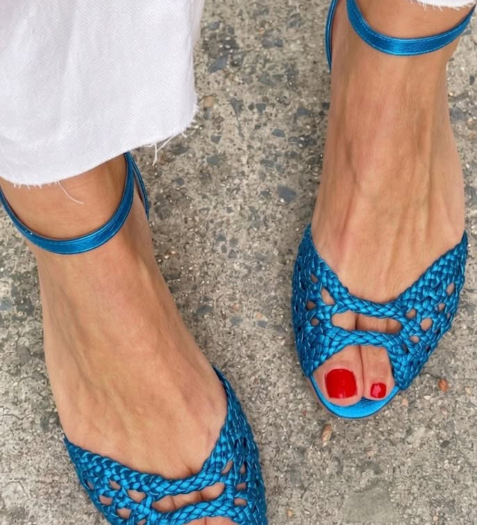 Soledad™ | Braided Gold Sandals