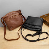 CELINE | LEATHER SHOULDER BAG