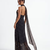 Noir Polka Maxi