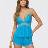 Midnight Kiss Lace Set