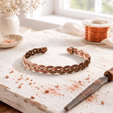 Entwine Copper Ankle Bracelet