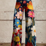 Léna™ | Floral Wide-Leg Trousers