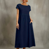 Charlotte ™ — Flowing Midi Dress with Timeless Elegance