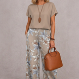 Rosie | Elegant Floral Two-Piece Set