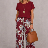 Rosie | Elegant Floral Two-Piece Set