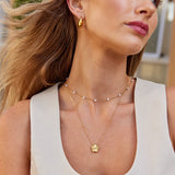 Timeless Gold Pearl Necklace