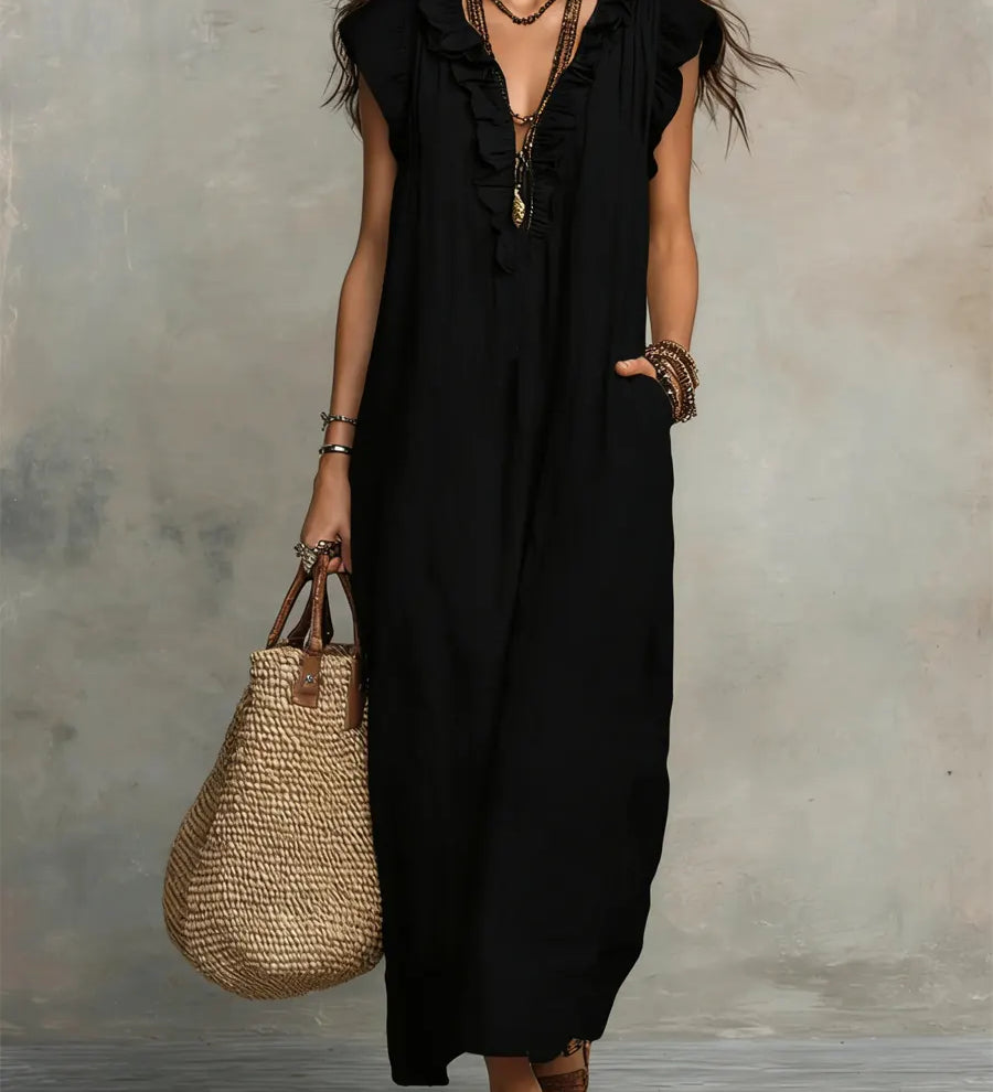 Cecilia | Elegant Summer Maxi Dress