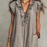 Chiara | Maxi Bohemian Dress with V-Neck