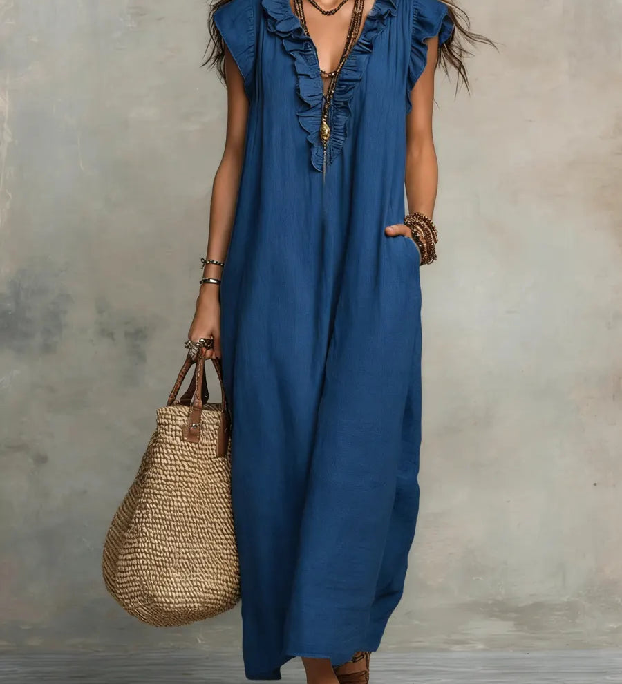 Cecilia | Elegant Summer Maxi Dress