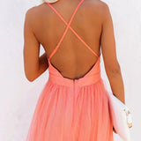Ginevra | Maxi Dress Coral Light