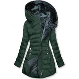 Clair | Fluffy coat lined with fleece